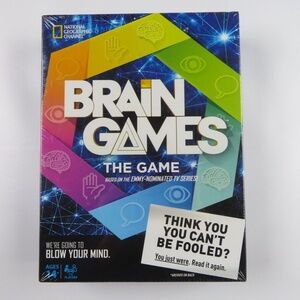 NEW- BRAIN GAMES Nationbal Geographic Channel By Buffalo Games